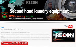 Selection of used laundry equipment parts in stock now!